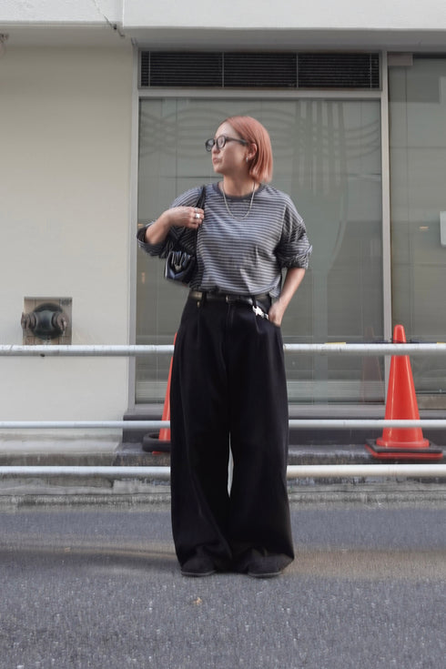 ダブルタックボーイズデニム